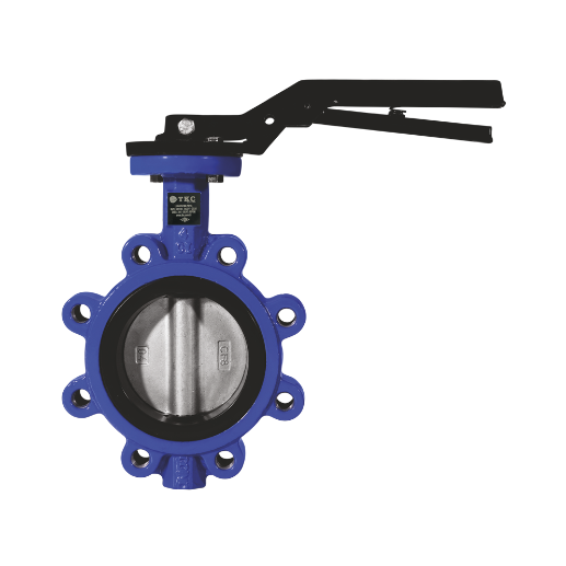 DN300 PN16 LUG TİPİ KELEBEK VANA PASLANMAZ AISI304