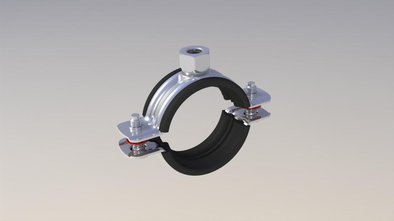 Norm Somunlu Kelepçe 21/2'' (25 Adet)