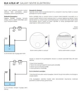 Ayvaz Galaxy Seviye Elektrodu 1000mm