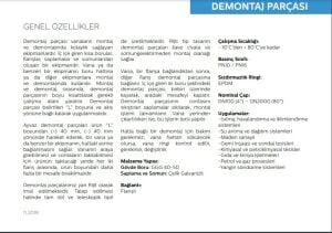 DN125 DEMONTAJ PARÇASI