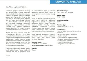 DN500 DEMONTAJ PARÇASI