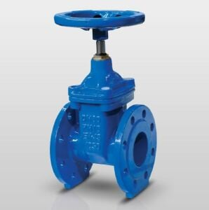 Ayvaz Sürgülü Vana / Elastomer Sitli DN100