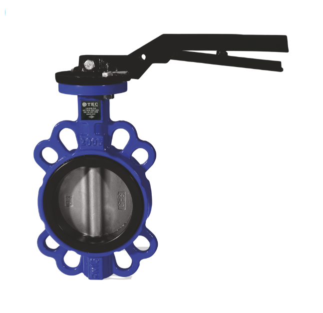 DN200 PN16 WAFER TİP KELEBEK VANA PASLANMAZ AISI316