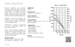 Ayvaz Küresel Vana Üç Parçalı Paslanmaz Flanşlı (AISI304) DN40