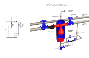 DN150 PN16 BUHAR SEPERATÖRÜ SPR-16
