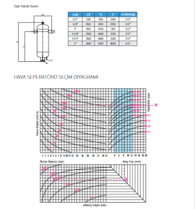DN300 PN16 HAVA SEPARATÖRÜ