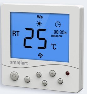 Sıva Altı Dijital Fan Coil Termostat SM2008FFN