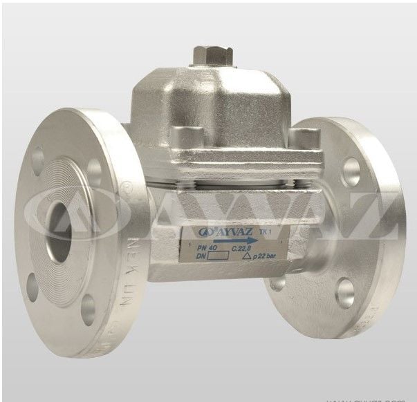 TK-1 BİMETALİK KONDESTOP / TERMOSTATİK FLANŞLI DN25